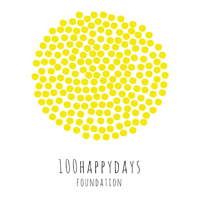 100 happy days logo