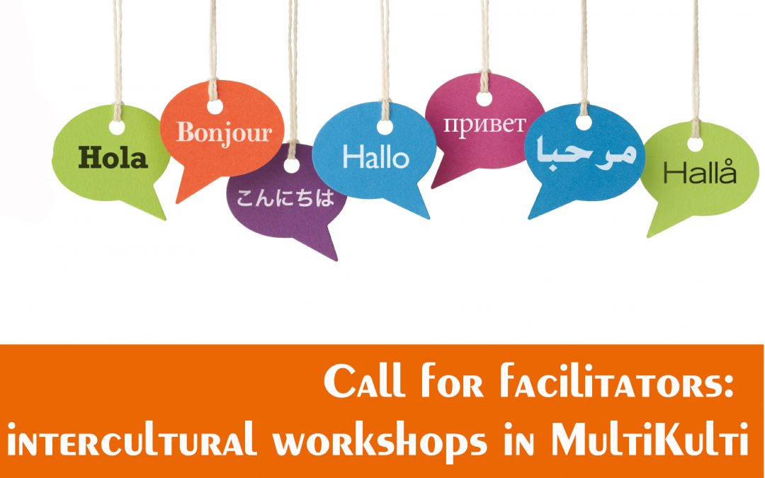 [CLOSED] Call for facilitators for intercultural workshops