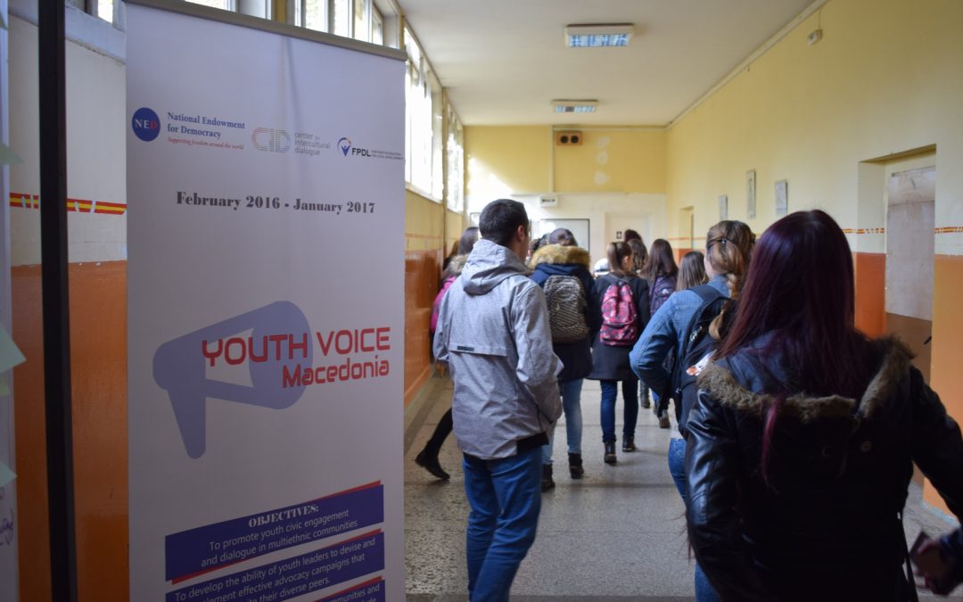 Youth Voice Macedonia: mapping the needs of high-school students