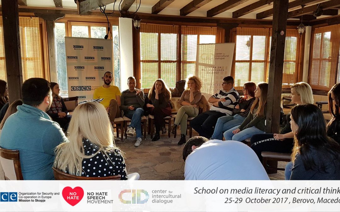 6th School on Combating Hate Speech: Media Literacy and Critical Thinking