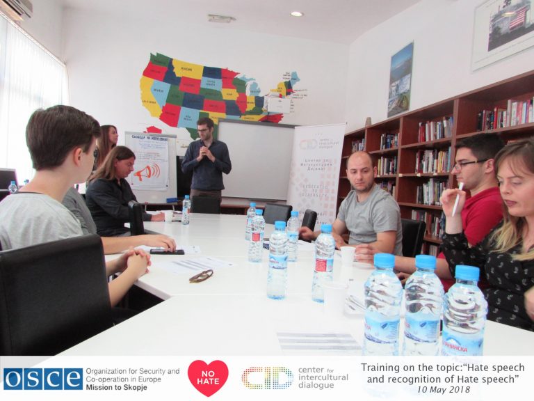 Continuing the No Hate mission with activities around Macedonia