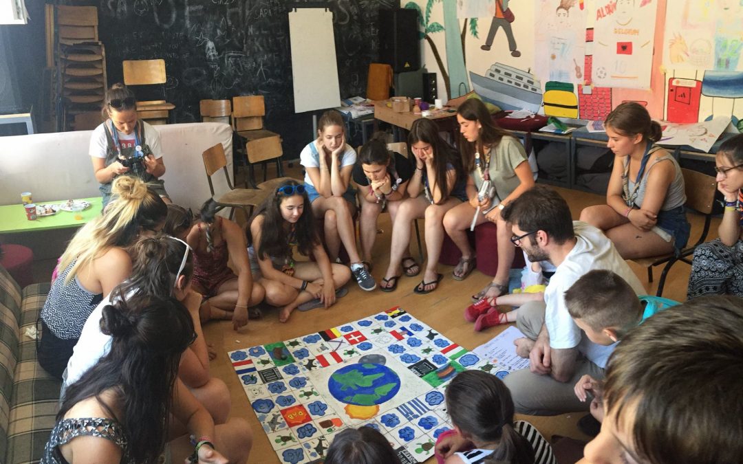 Girl guides visit Kumanovo: around the world in 7 days