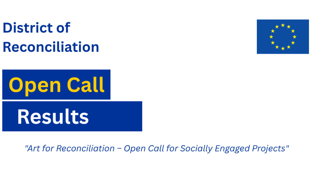 Results of the Regional Call for Socially Engaged Artistic Productions