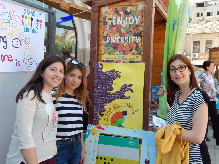 Multiplying the results of the project Stand Up against Bullying, with Ivana Simonovska and her team