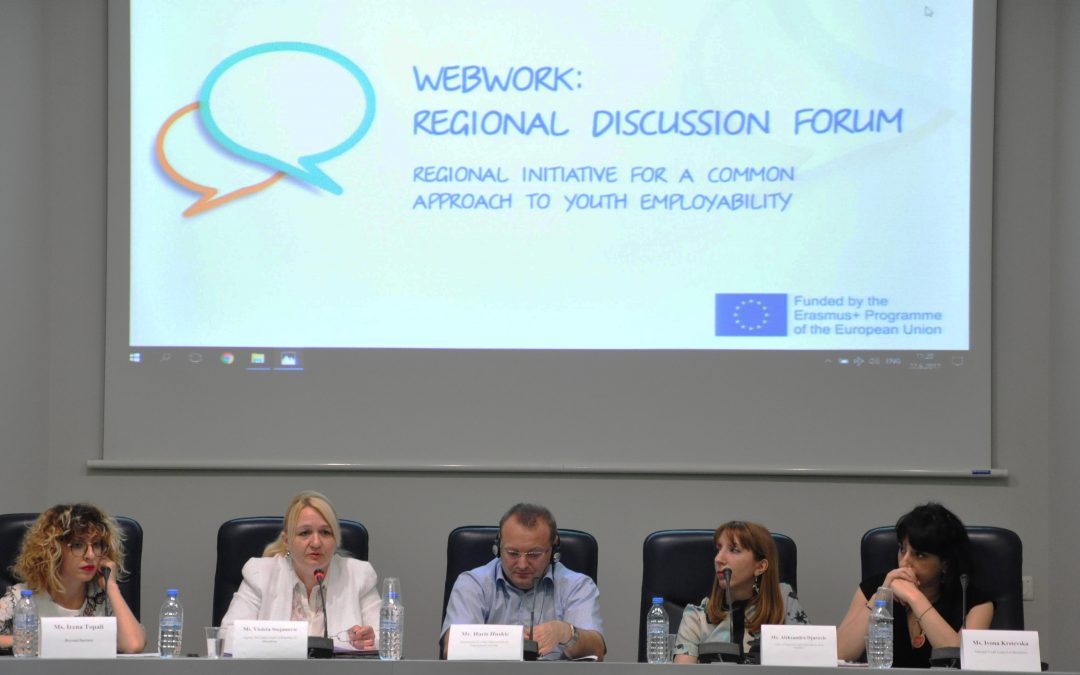 WEBWORK: Regional Discussion Forum or how unemployment is being dealt with in the Balkan region