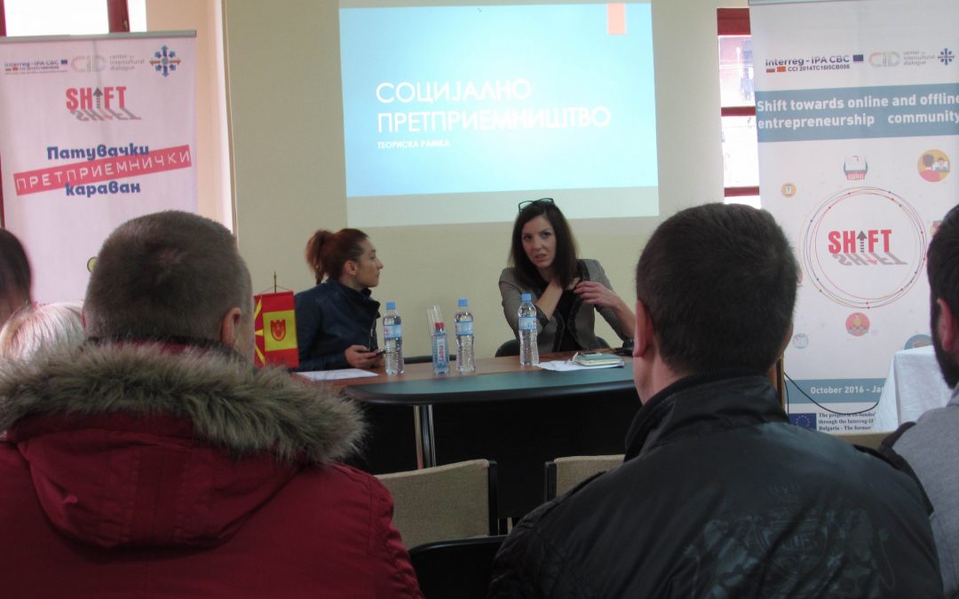 SHIFT: Promotional Caravans for social entrepreneurship in Kumanovo, Stip and Kriva Palanka