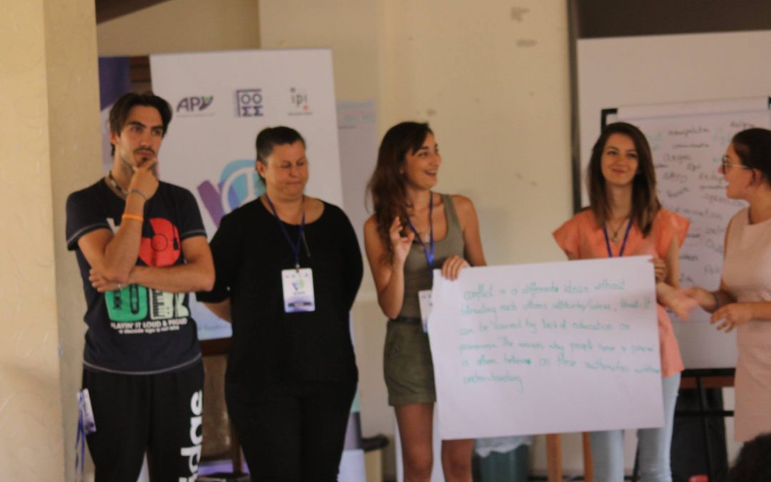 Anita about managing conflicts from a youth worker’s perspective: training course in Yerevan, Armenia