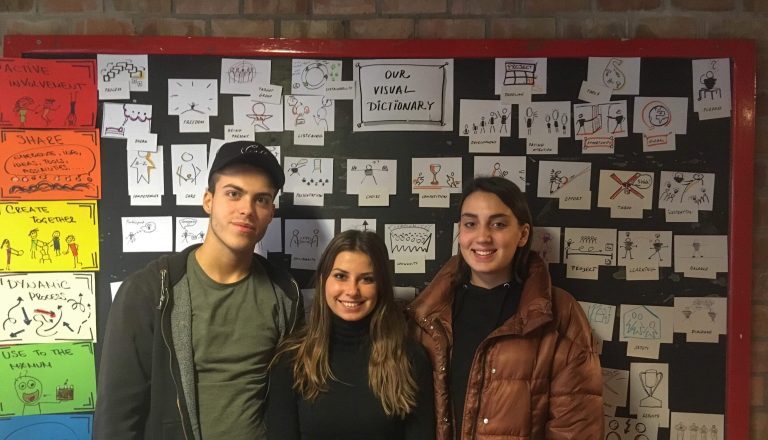 Hristina, Konstantin and Fatlinda about diversity in Loppem, Belgium
